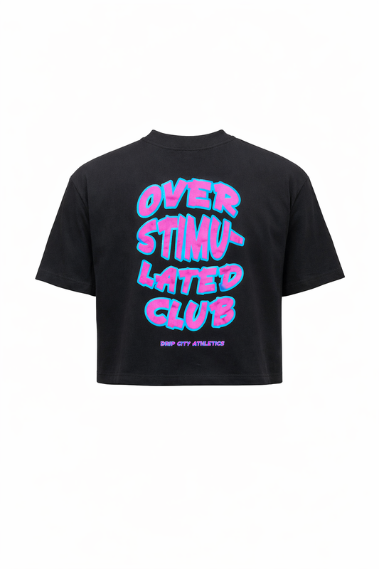 Overstimulated Women's Crop Top